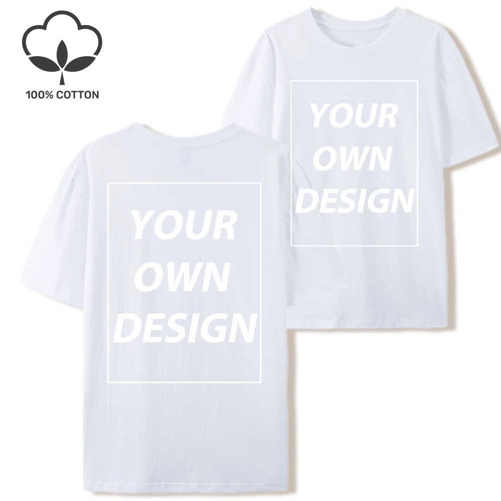 21 Farben Individuelles T-Shirt Personalisiertes Design Damen Casual Rundhals-T-Shirts Baumwolle Sommerkleidung Y2K Atmungsaktive Oversize-Tops – Detail 30