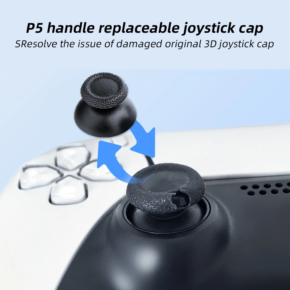 P5 handle replaceable joystick cap, 10PCS joystick cap suitable for P5/P4/P3 handle joystick cap replacement,   P5 accessories