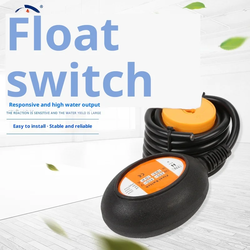 Liquid Level Float Switch HT-M15-5 Submersible Sewage Pump Cable Type Water Level Controller