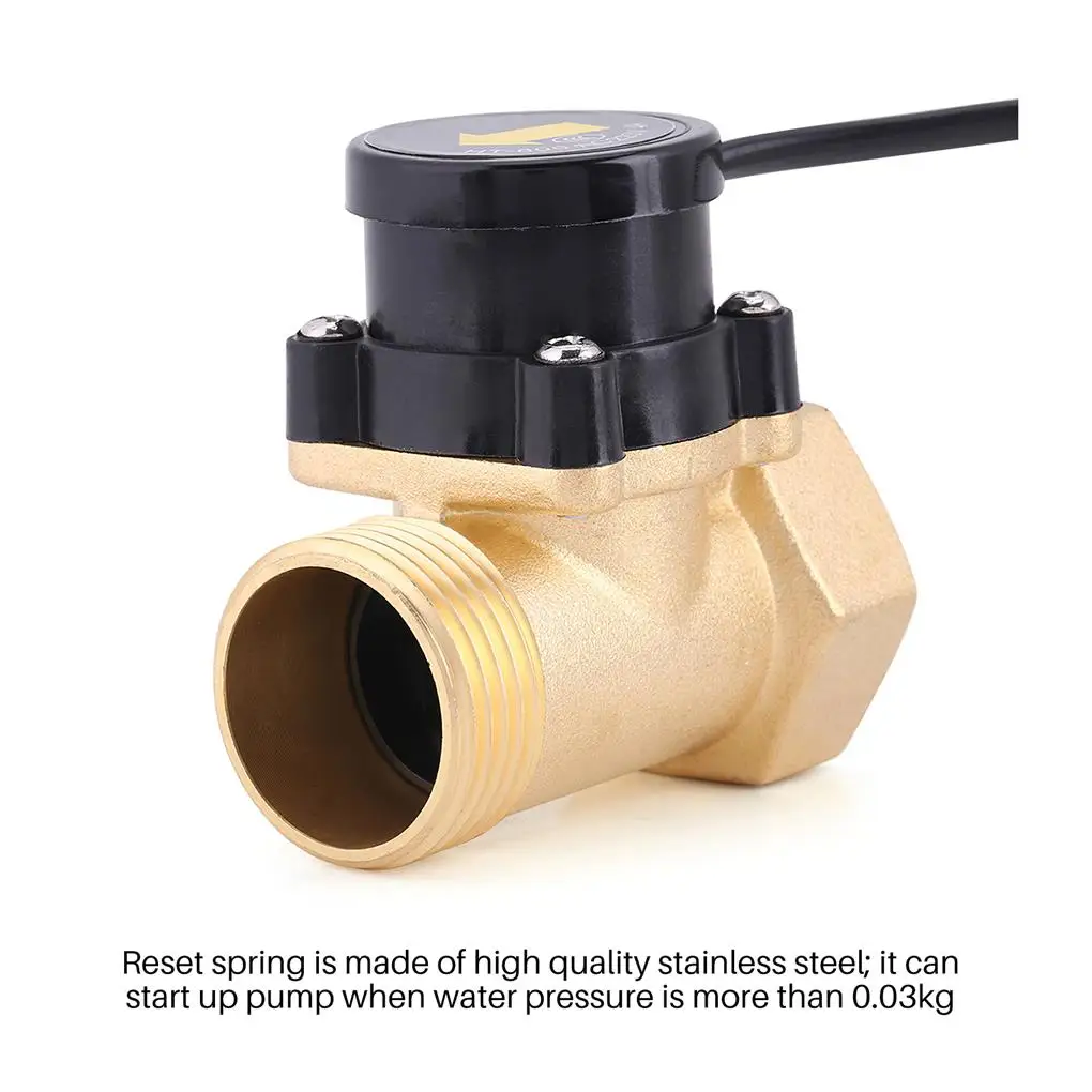 HT-800 HT-60 1 Inch Sensor Water Pump Switch Control AC220V 200W Electronic Pipe Pressure Paddle Boosting Circulation