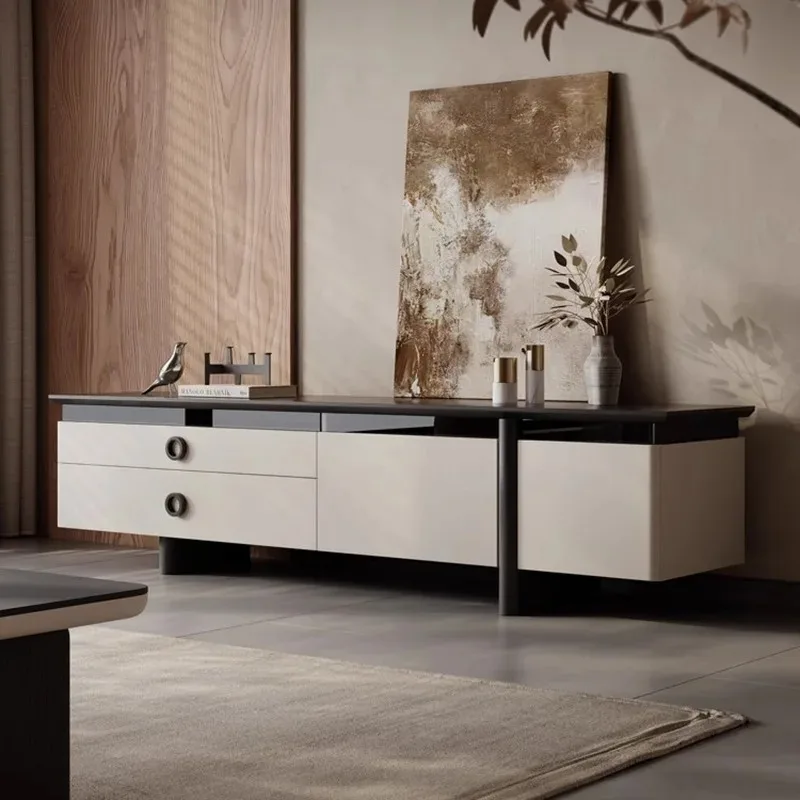 

Vintage Modern Tv Stands Living Room Cabinets Coffee Drawers Nordic Professional Wooden Tv Table Designer Muebles Home Design