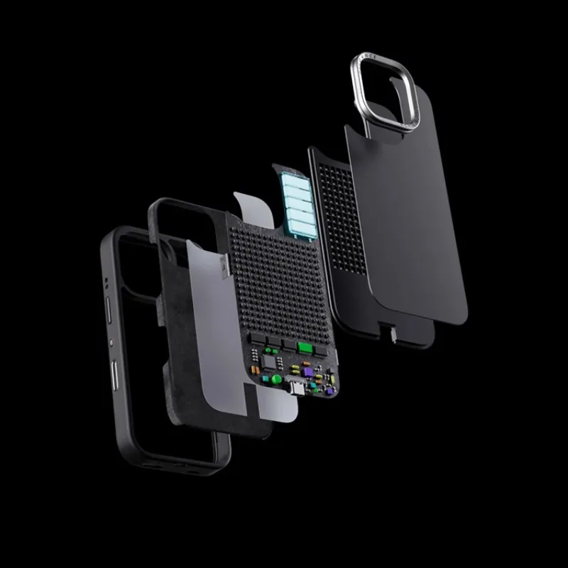 New Picdance Trendy Intelligent Mobile Phone Case Movable Light-Up Custom Animated Patterns For Iphone 15/16/17 Pro/Pro Max