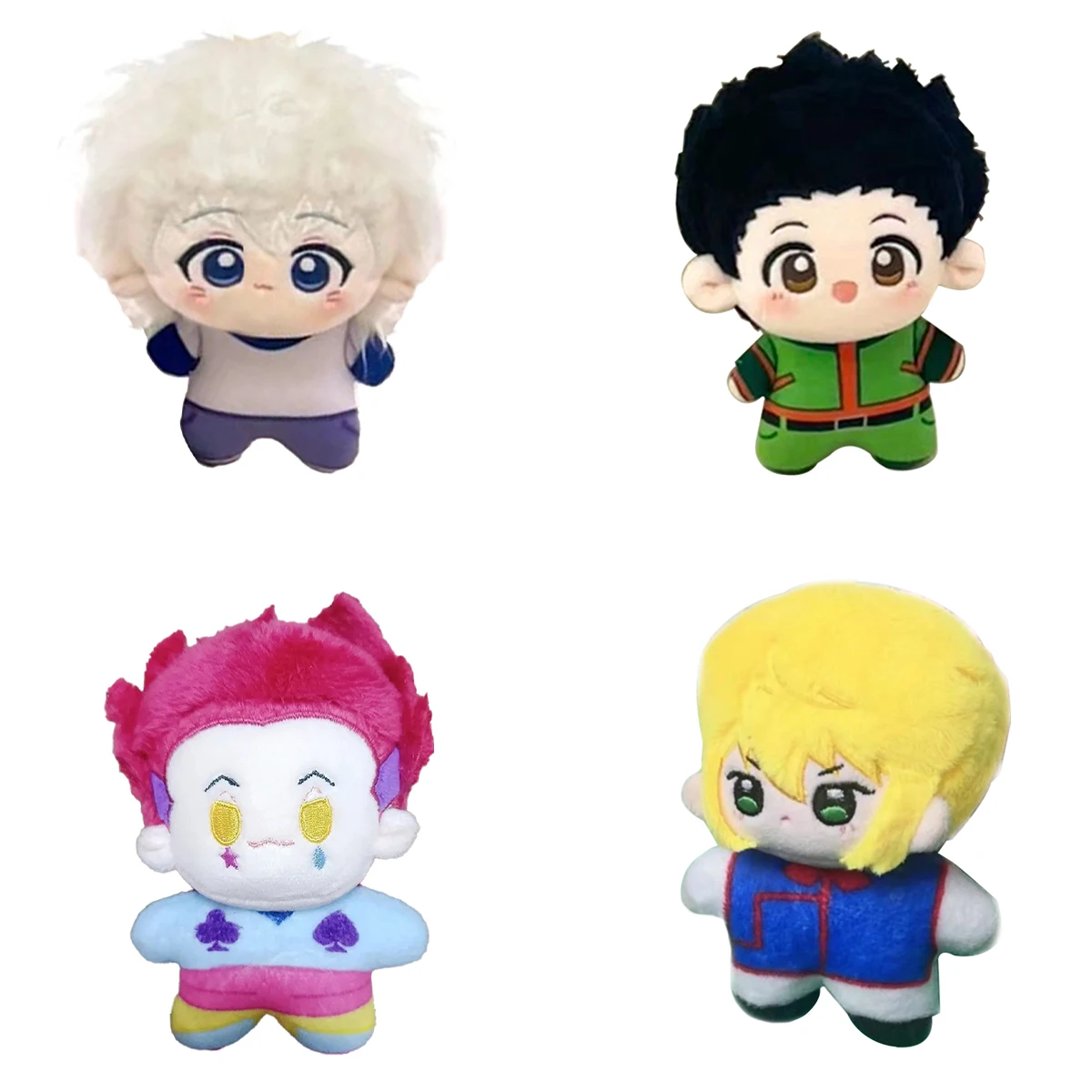 Boneco de Pelúcia HXH Anime Gon Freecss Killua Zoldyck, Boneco de Cosplay, Pingente de Algodão em Forma de Estrela-do-mar, Chaveiro, Almofada, Presente