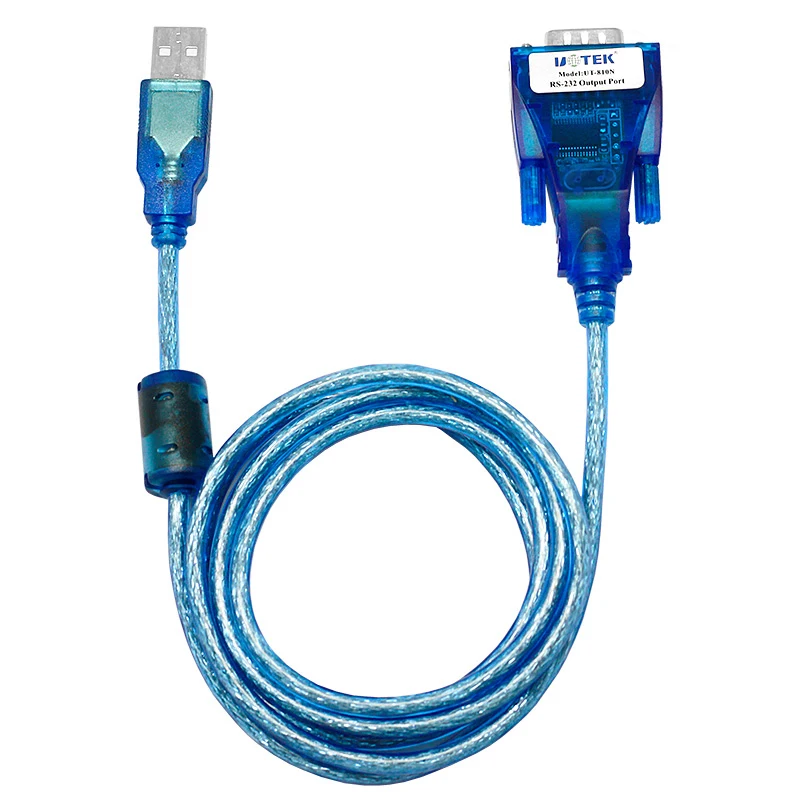 UOTEK Popular RS232 a USB convertidor RS 232 Cable serie con Chip PL personalización de aceptación UT-810N