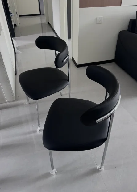 Multi-scene Backrest Dining Chair, Bedroom Dressing Table Stool, Study & Restaurant Household Chair