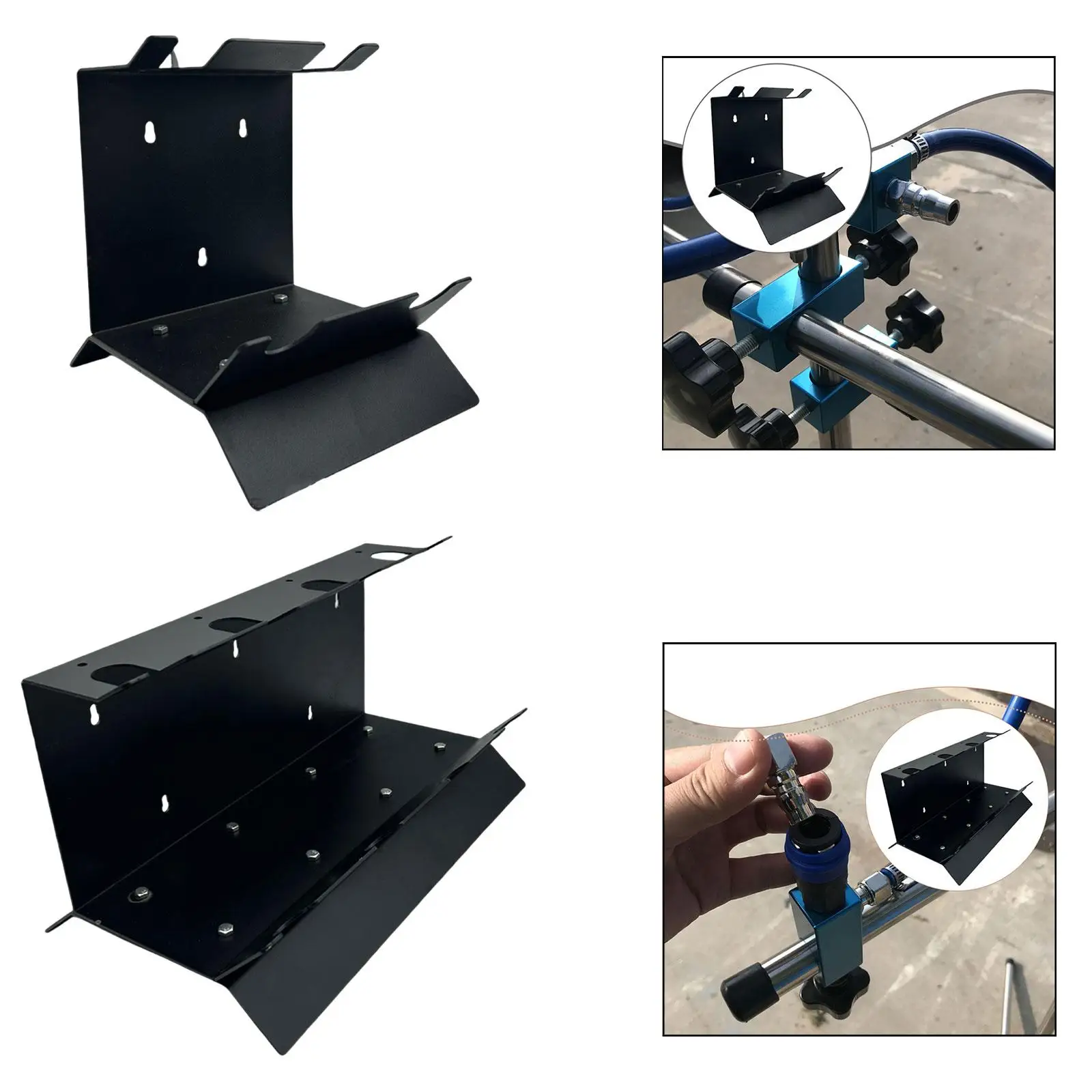 

Настольный держатель для распылителя краски, автомобильный спрей, стойка для инструментов для покраски, антикоррозийный распылитель, инструмент для хранения кузовной мастерской