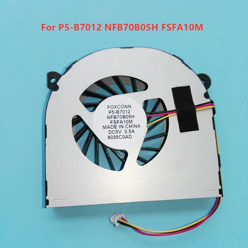 

Совершенно новый вентилятор охлаждения процессора ноутбука для FOXCONN P5-B7012 NFB70B05H FSFA10M