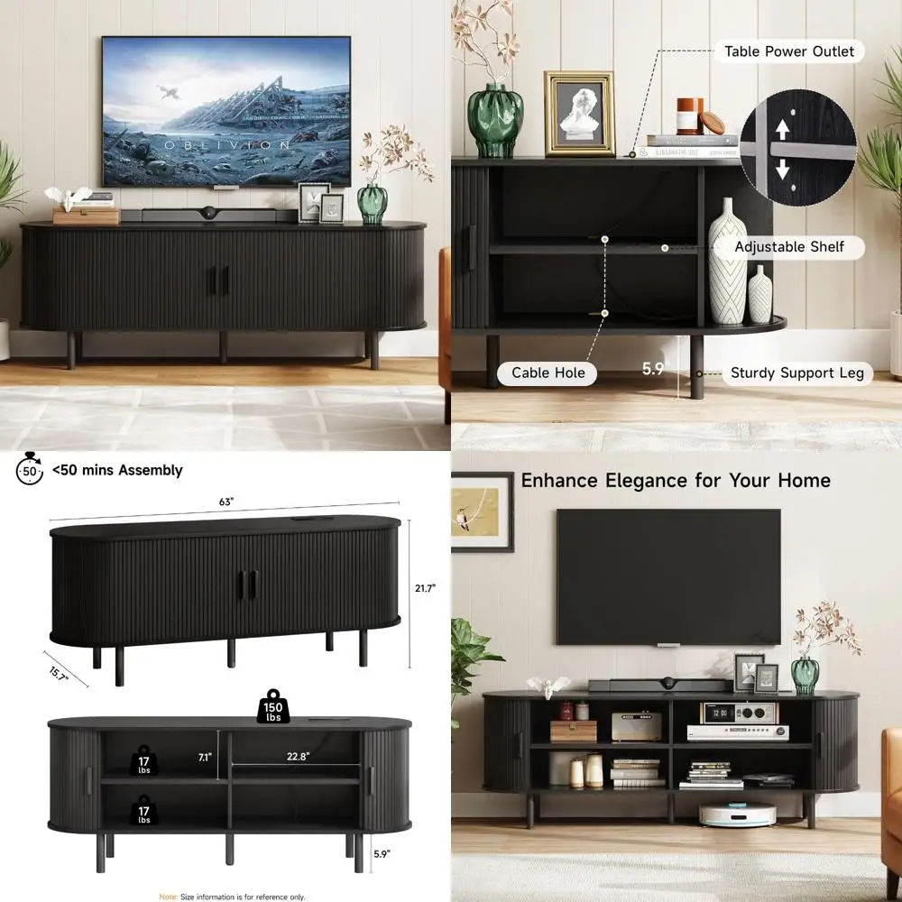 Onbrill 63 Tv Stand… - image