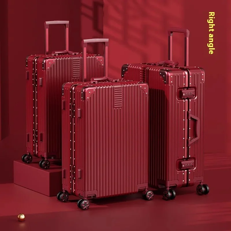 Suitcase Travel Suitcase Fashion Enterprise Suitcase Compact 20-28-inch Lightweight Carrier Roller Suitcase Makeup Box Set