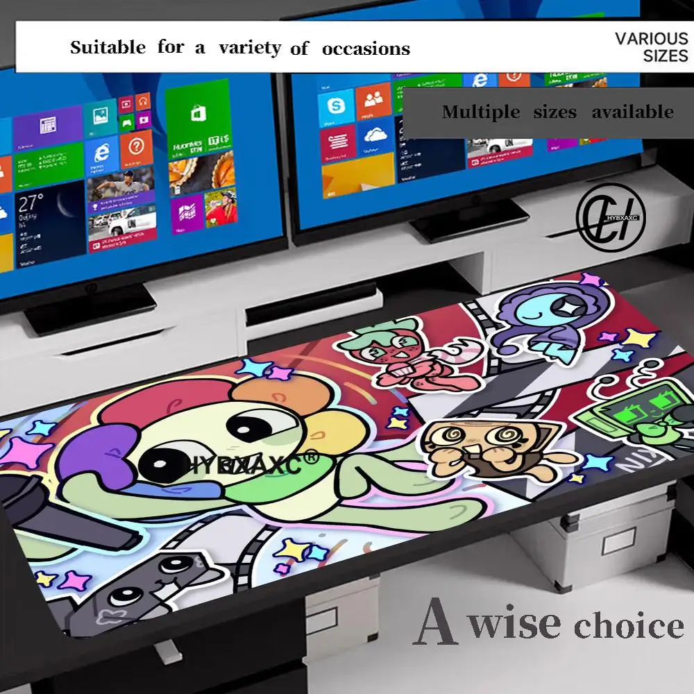 

HD Game D-DandyS W-World-S Mouse Pad Non-slip Rubber Gamer Balance Computer Mat Decoracion Deskmat Laptop Office Large HYBXAXC