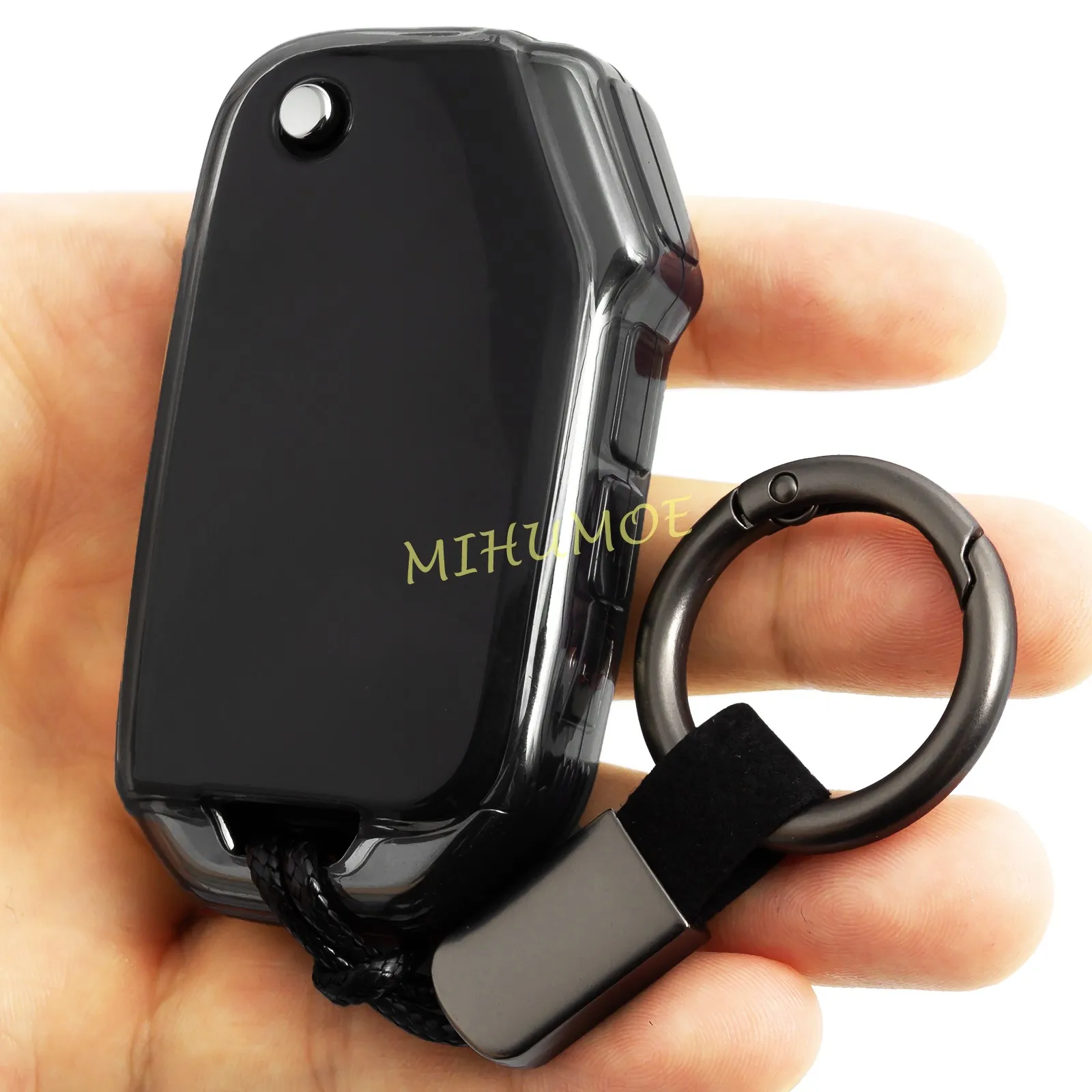 Transparent Car Key Fob Case For 2022 2023 2024 2025 Kia Sportage Seltos Niro Soul LX Ceed K8 K3 Cover Shell Keychain Protector