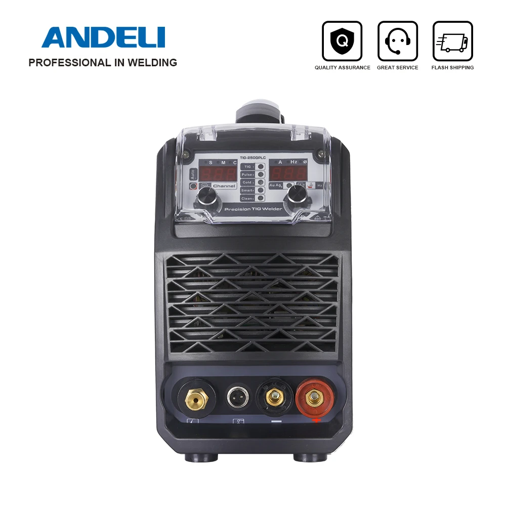 ANDELI 220V Kalt-Schweißgerät HOT/Cold/MMA/CLEAN/TIG Pulse 5-in-1 IGBT Inverter Multifunktions-TIG-Schweißgerät für Metallschweißen
