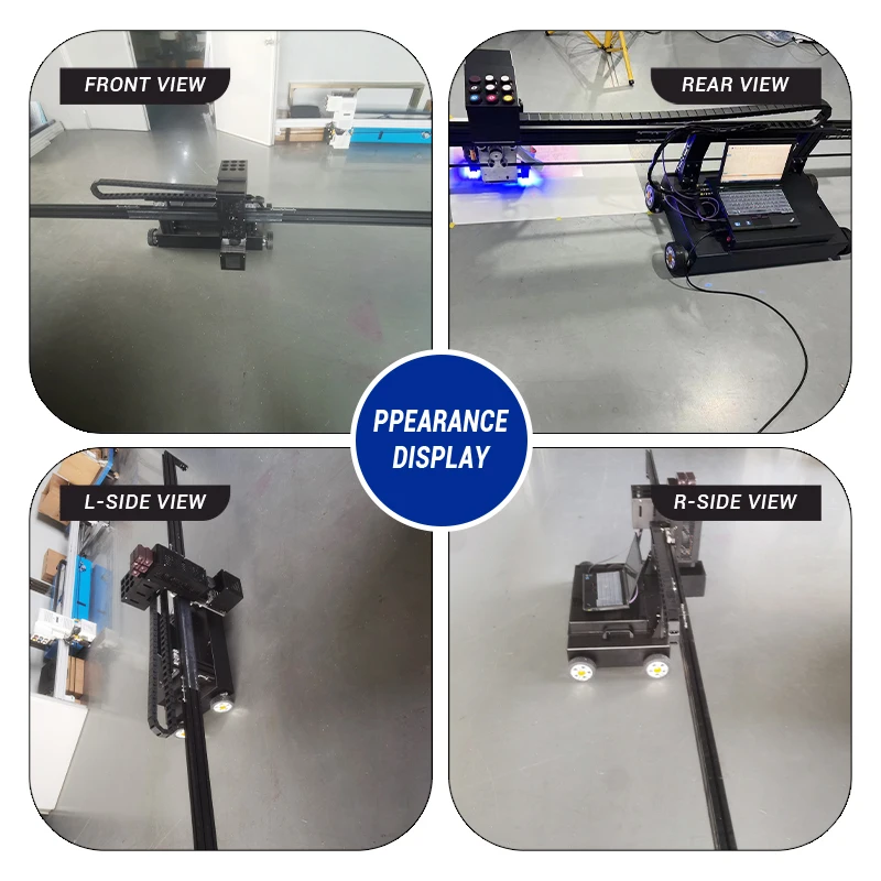 آلة الطلاء الأرضية طابعة أرضية EPSON Double TX800 طباعة عالية الكفاءة خمسة ألوان حبر للأشعة فوق البنفسجية