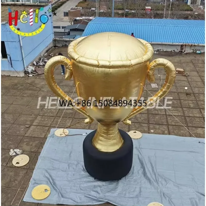 Giant Advertising Golden Inflatable Award Blowup Trophy