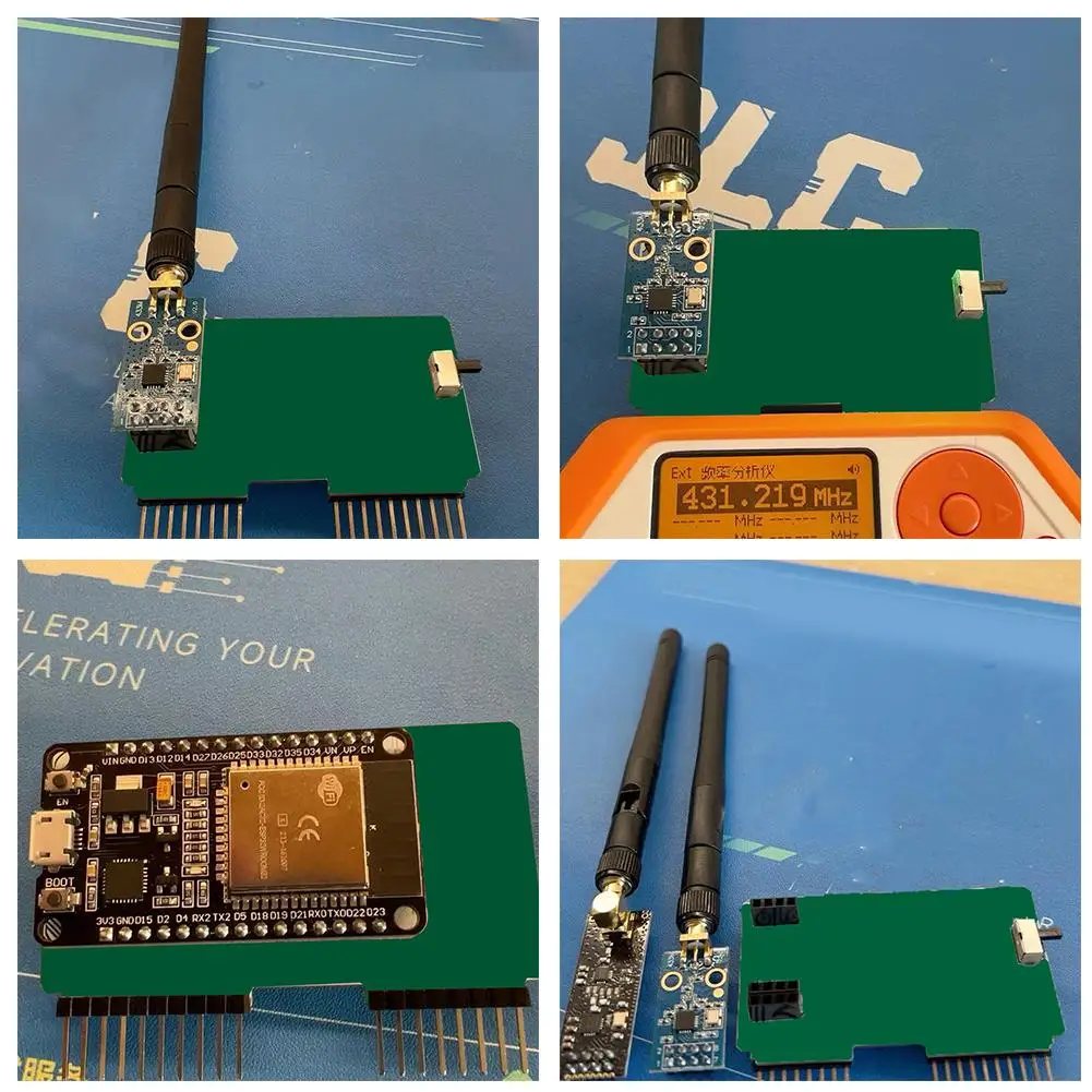 Imagem -02 - Placa de Desenvolvimento Multi-function para Flipper Zero Módulo Wifi Expansão Javali Nrf24 Cc1101 Esp32 em T3z1