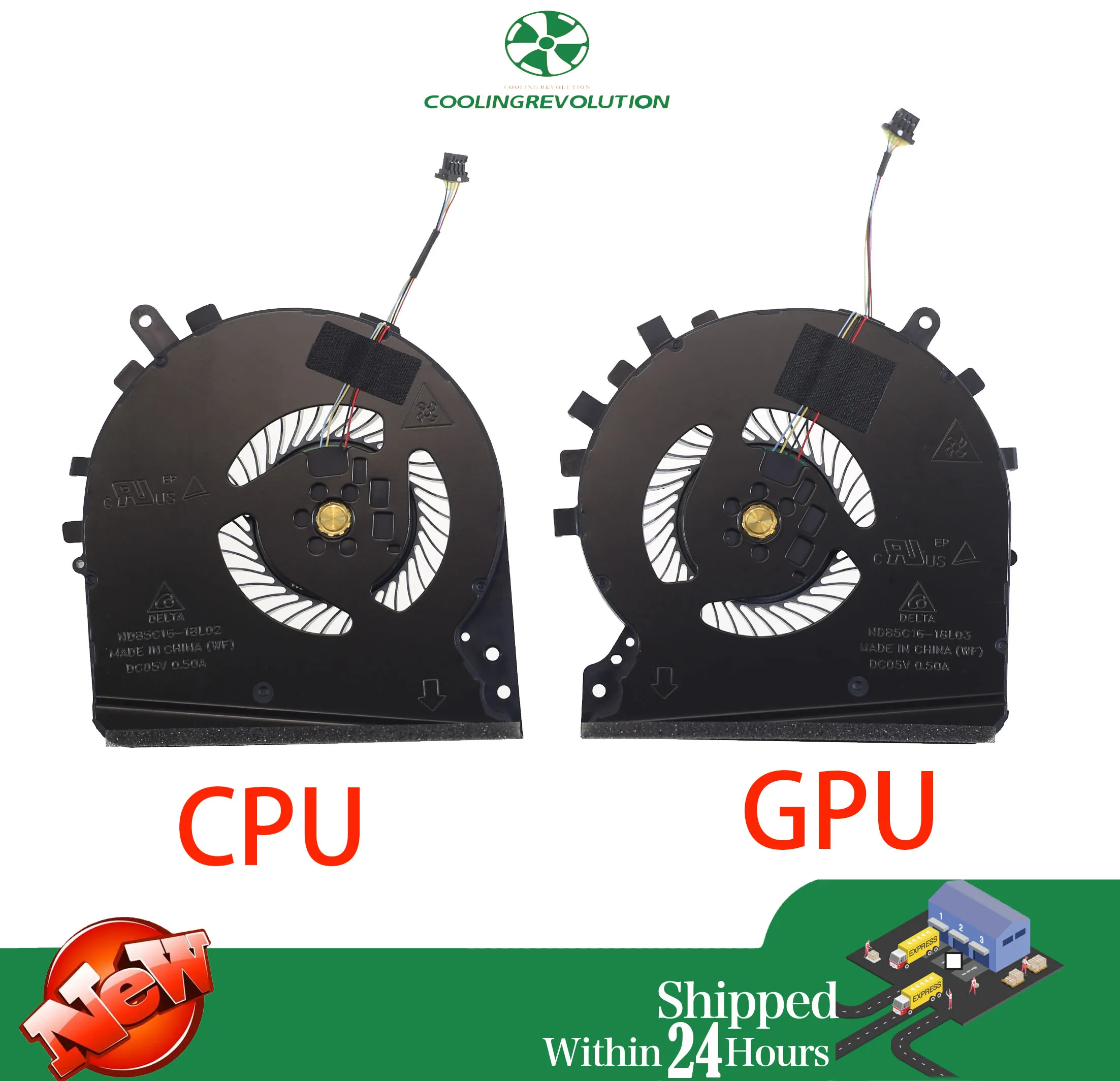 Wentylator chłodzący procesor GPU do laptopa HP Pavilion 15-DK TPN-C141 L57170-001 L56900-001