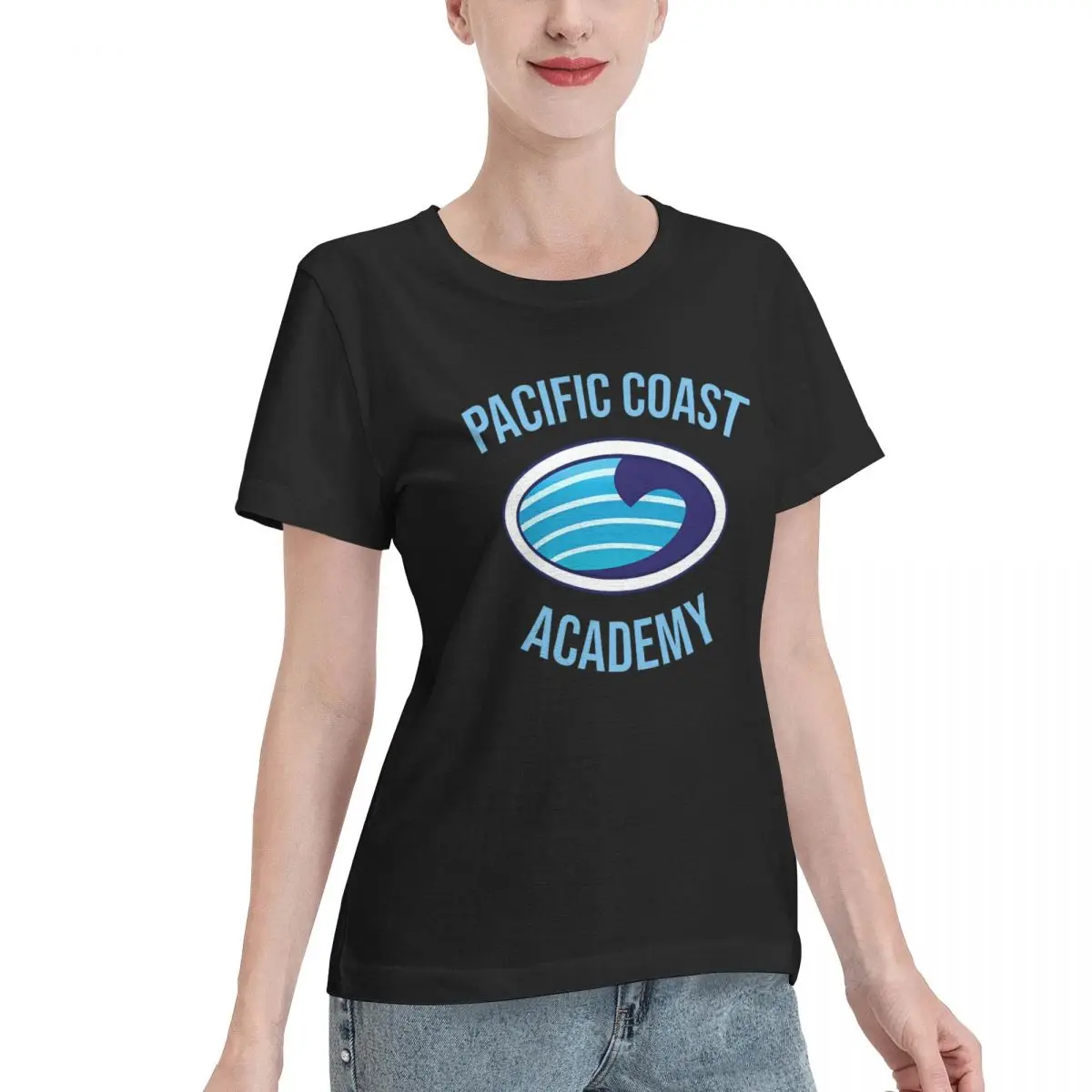 Excellent Craftsmanship PCA Zoey 101 Pacific Coast Academy Logo Women's T-shirt Party Regular Fit Tee