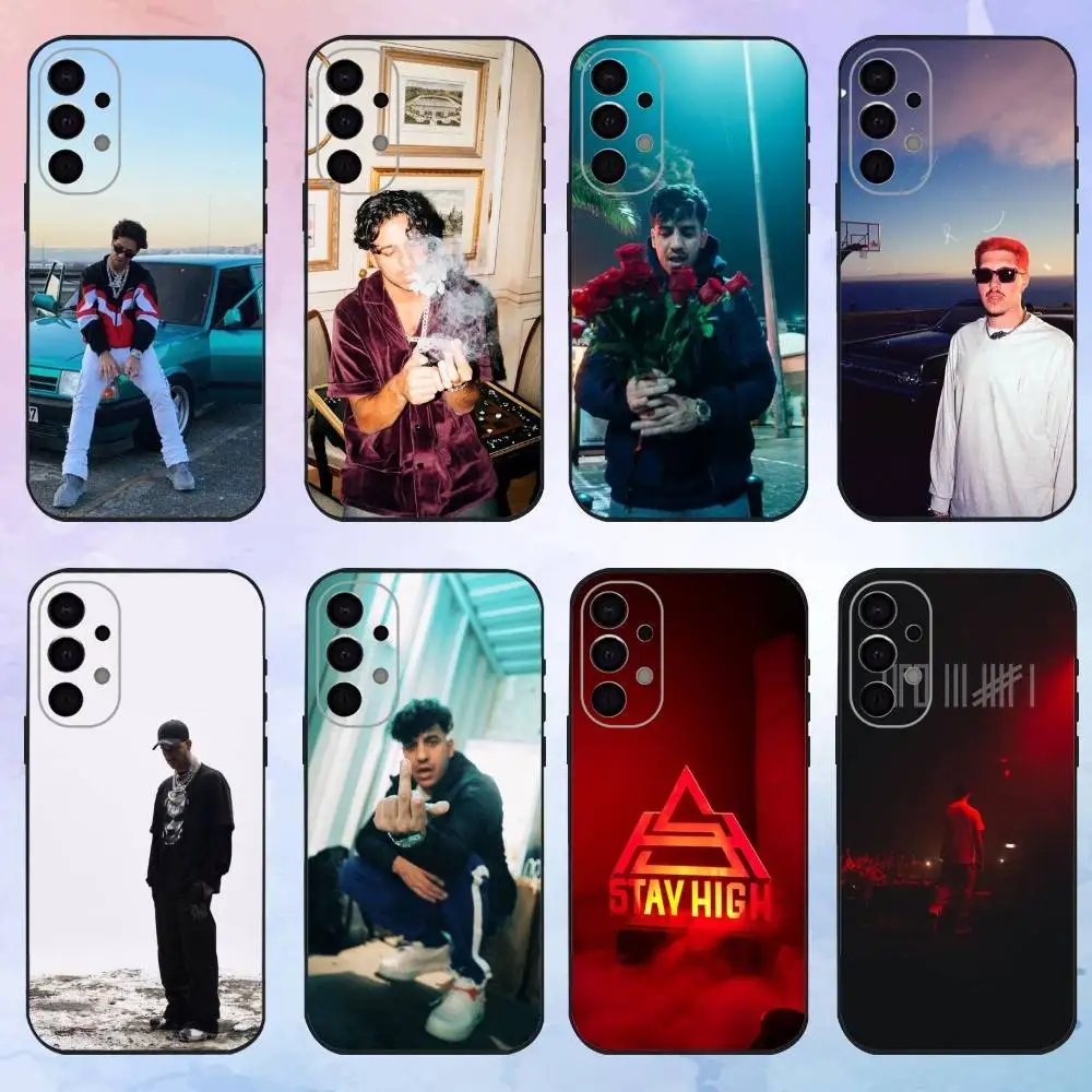 

U-Ufo361 Musi Phone Case For Samsung S25,S24,S21,S22,S23,S30,Ultra,S20,Plus,Fe,Lite,Note,10,9,5G Black Cover