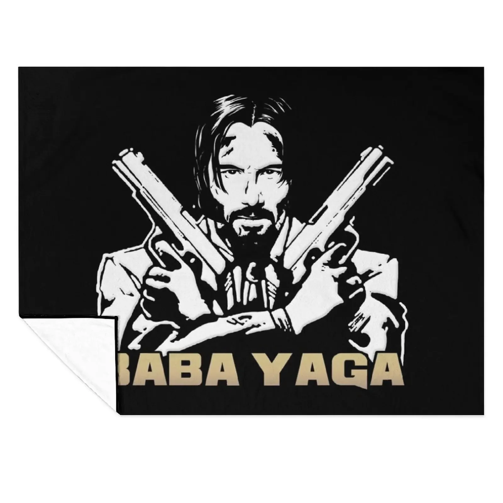 

John Wick Baba Yaga Throw Blanket Nap Sleeping Bag Hairys Designers Blankets