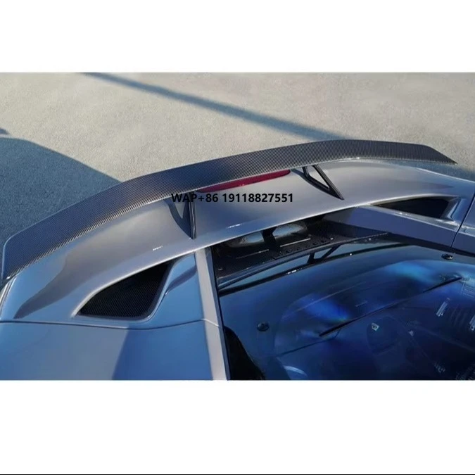 

Dry Carbon Fiber 2019 to 2023 F8 Tributo Spider NVT Style Rear Wing for F8 Rear Wing Spoiler