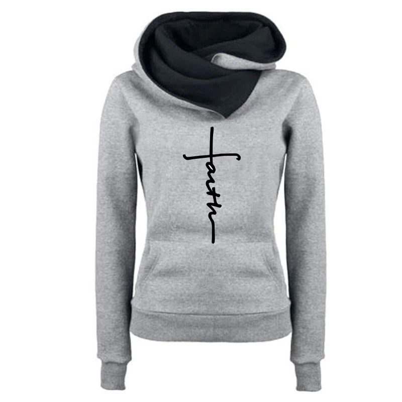 Fashion Women Hoodies Streetwear Casual Sweatshirt Coat Women Full Sleeve Hooded Pullover