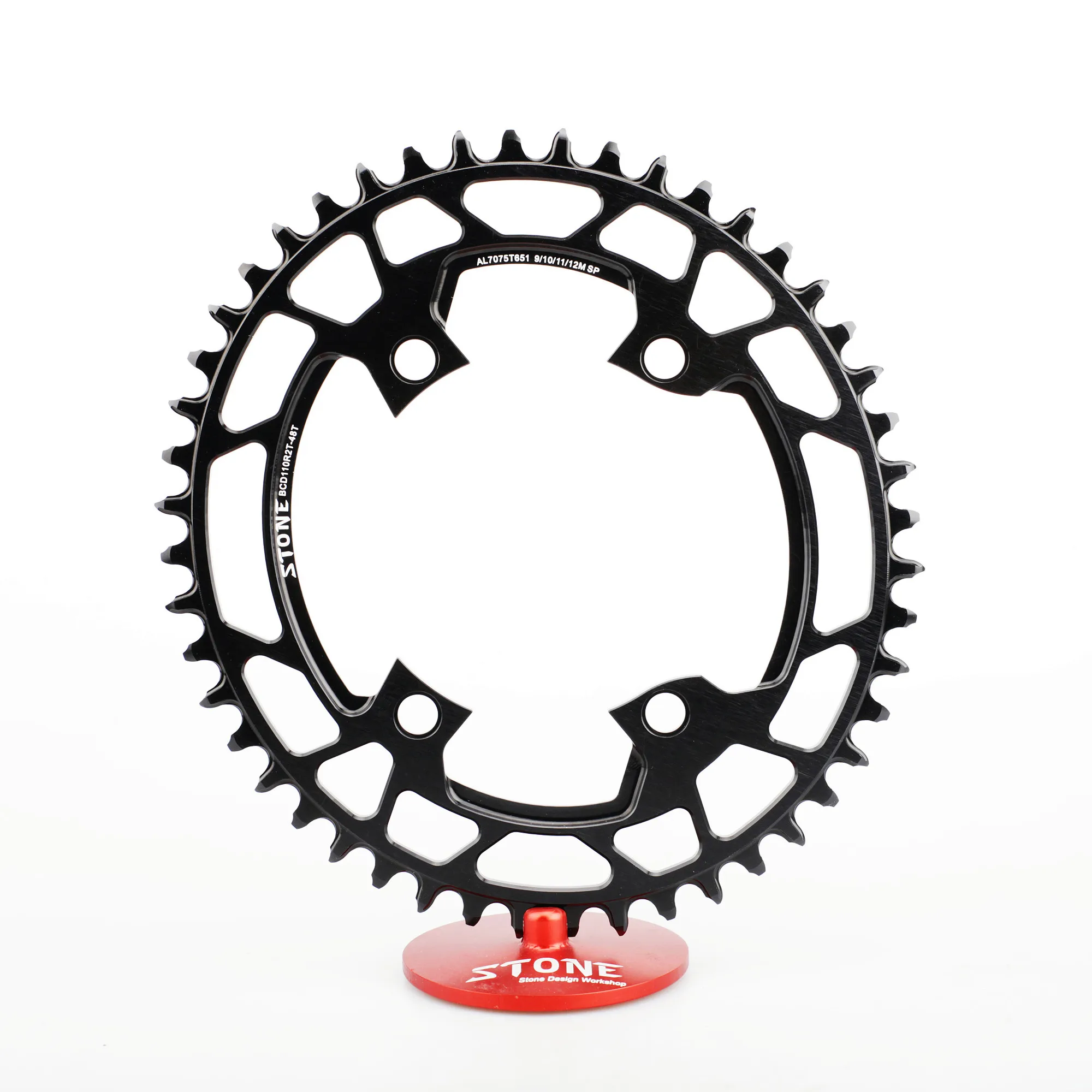 

Stone Oval Chainring 110 BCD for Shimano 105 R7100 UT R8100 DA R9200 110 bcd 34 40 42T 44 46T 48 50T 54 56 58T 60 Road Bike 12s