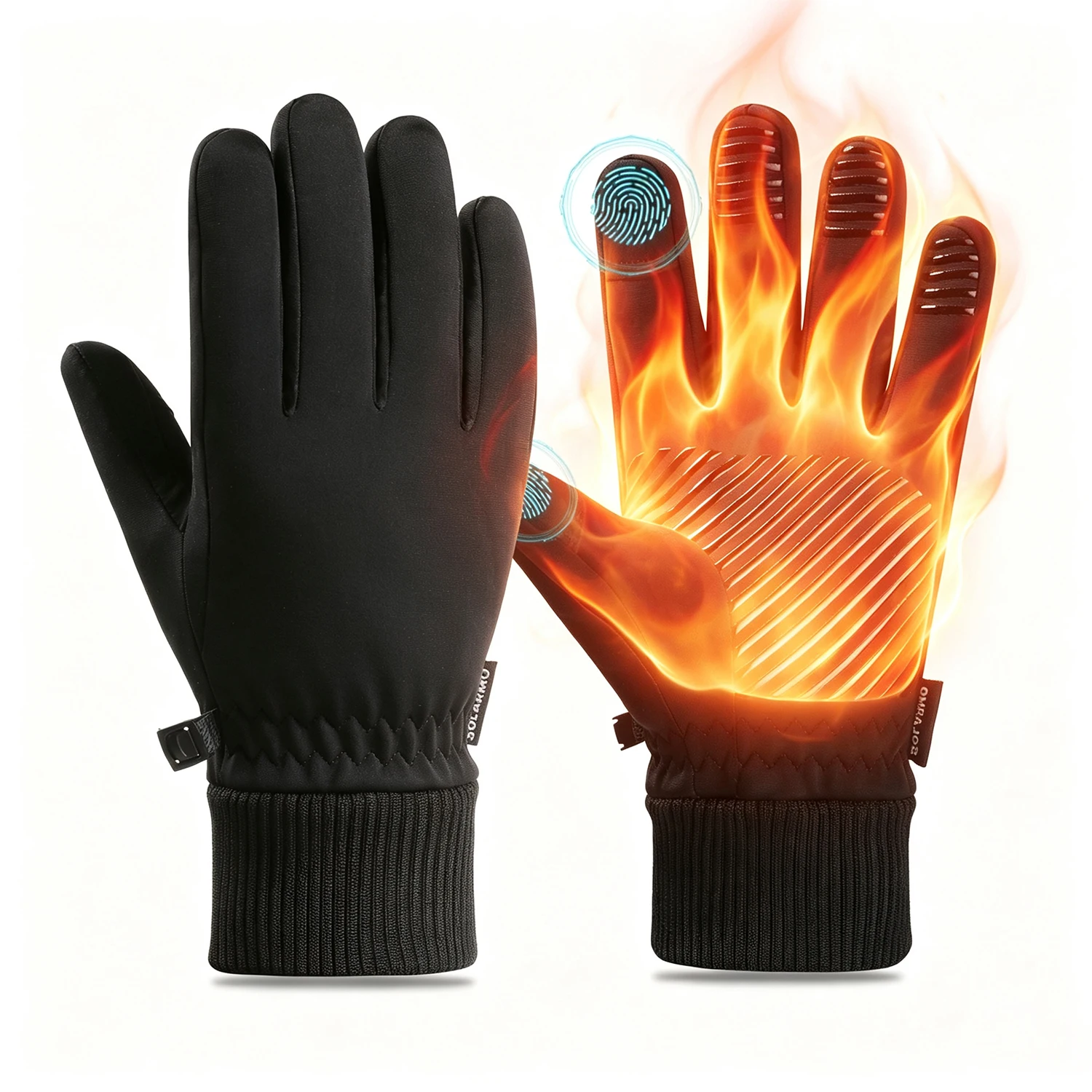Winter Glove Insulated - Guanti da Ciclismo per Climi Freddi,
