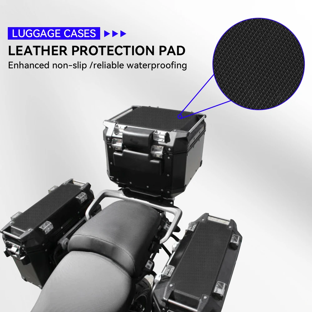 For tiger 800 XC Motorcycle Luggage Cases  Pads Pannier CoverFor outback trekker Luggage 37L Cases Side Case Pads Pannier Cover