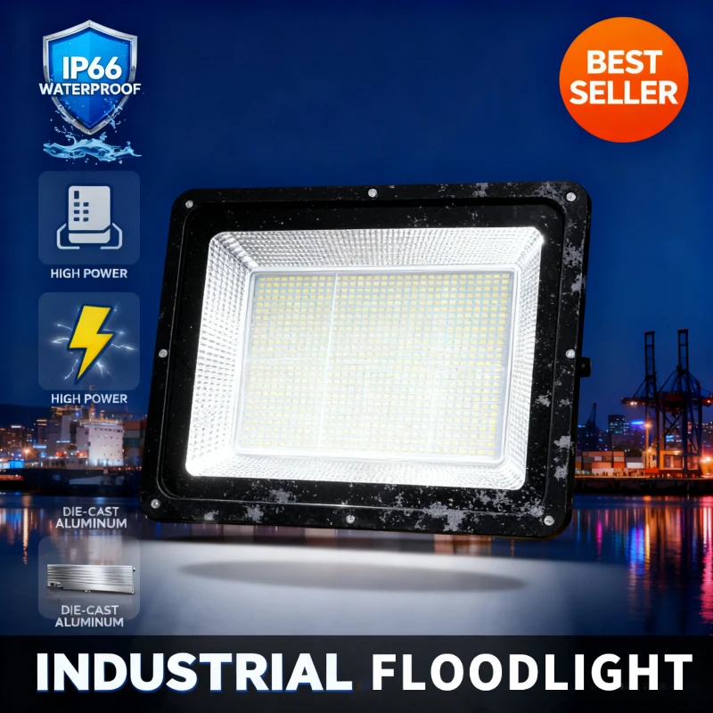 

LED Floodlight 800W 1000WHigh Brightness Energy Saving IP66 Waterproof and Dustproof Floodlight