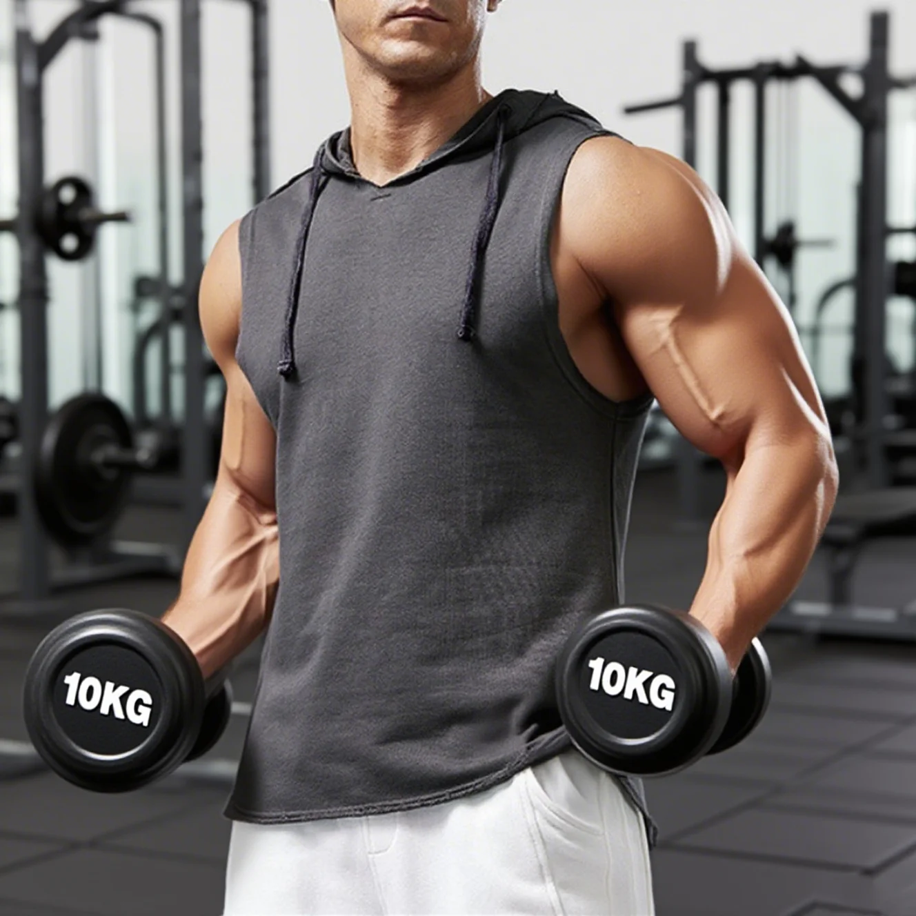 2025 بلون العلامة التجارية الجديدة الرجال تانك القمم سترة بلا أكمام تيز للذكور مقنعين رجل سترات القمم الهيب هوب الرجال تانك القمم تي شيرت رجالي #1