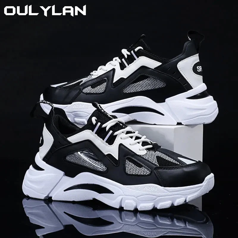 

Lightweight Sport Shoes Men Anti Slip Abrasion Resistant Soft Sole Comfortable Breathable Mesh Vamp Outdoor Sneaker