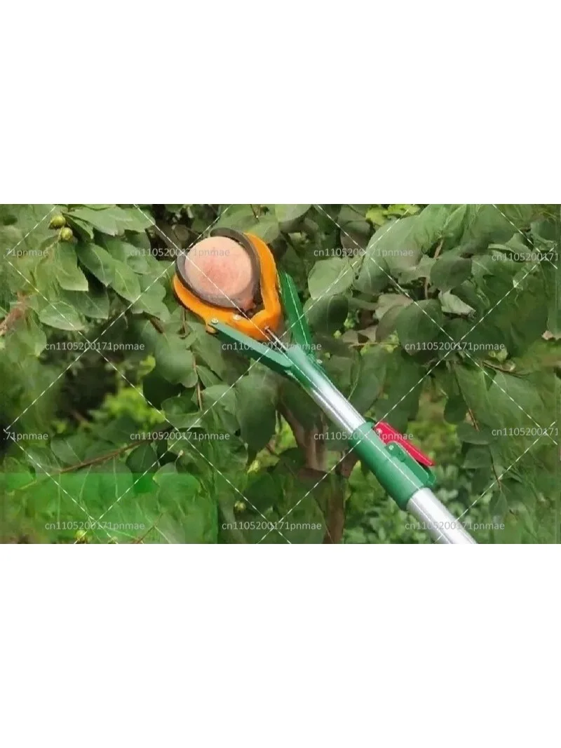Fruit Picker Telescopic Rod, Multifunctional Mango Apple Picker with 3 Claw Grabber, Reaching Tool for Garden Harvesting