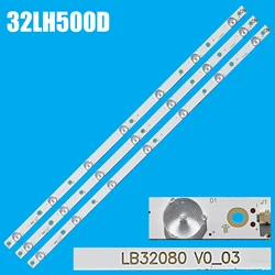 Striscia di retroilluminazione a LED da 3 pezzi per 32LJ500 32LH500D GJ-2K16 GEMINI-315 32PFS6401 KDL-32R330D 32PHS5301 32PFS5501 LB32080 V0 01P26