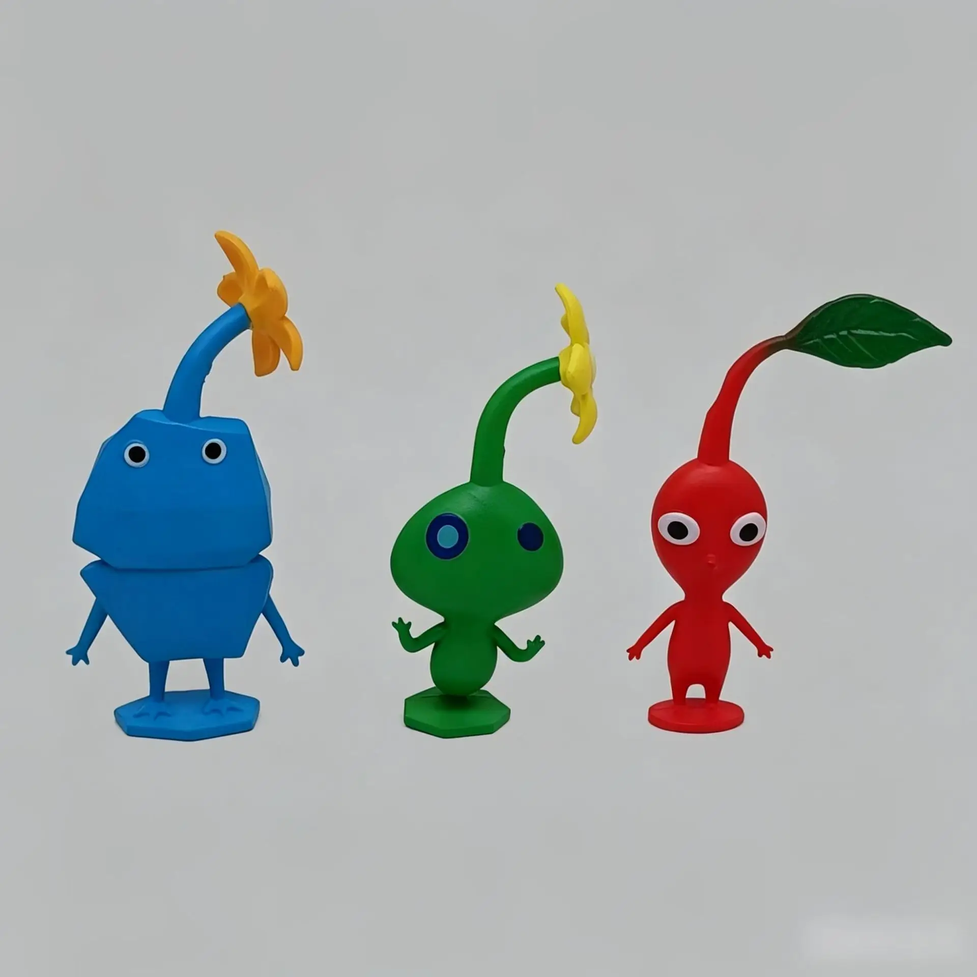 6/12Pcs/Set Game Anime PIKMIN Figure Captain Olimar PIKMIN Action Figure PVC Collection Model Doll Toys for  Gifts view 2