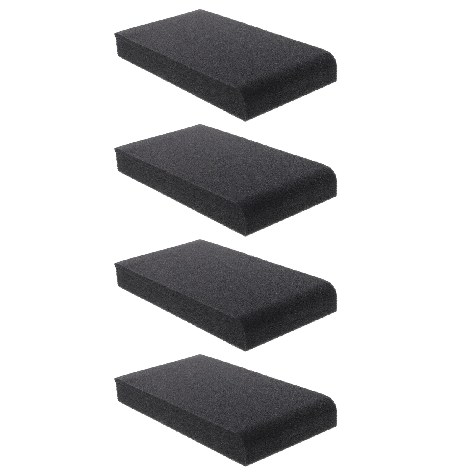 

4Pcs Speaker Acoustic Isolation Pads Polyethylene Soundproof Mat Shockproof Cushion Noise Vibration Absorbing Monitor Speaker