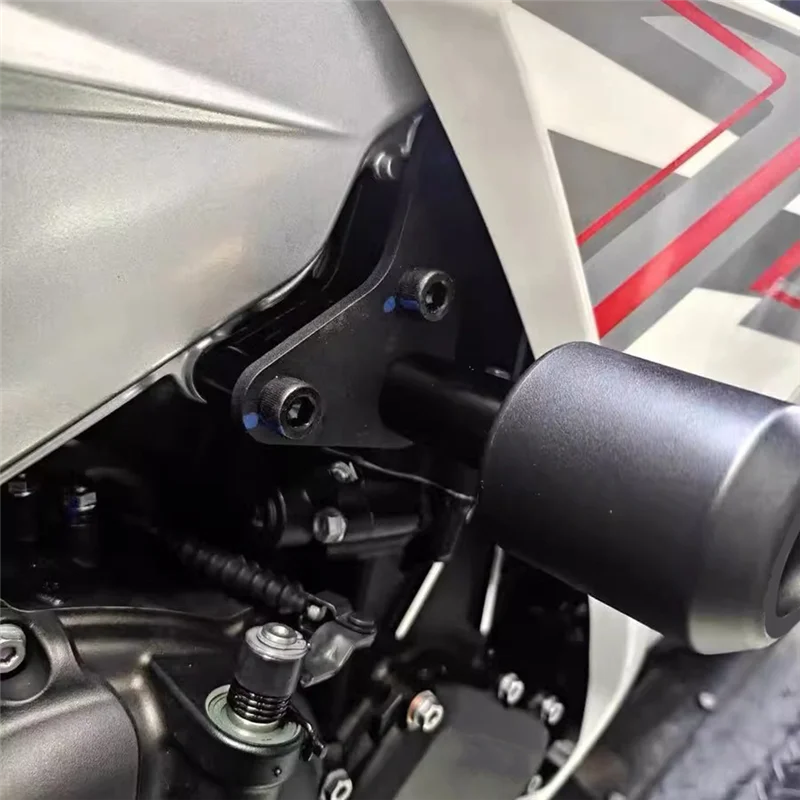For Zontes 703RR 703Rr Compatible Motorcycle Frame Sliders Anti-Fall Bumper Kit Exhaust Escape Seat Lever Crash Pad