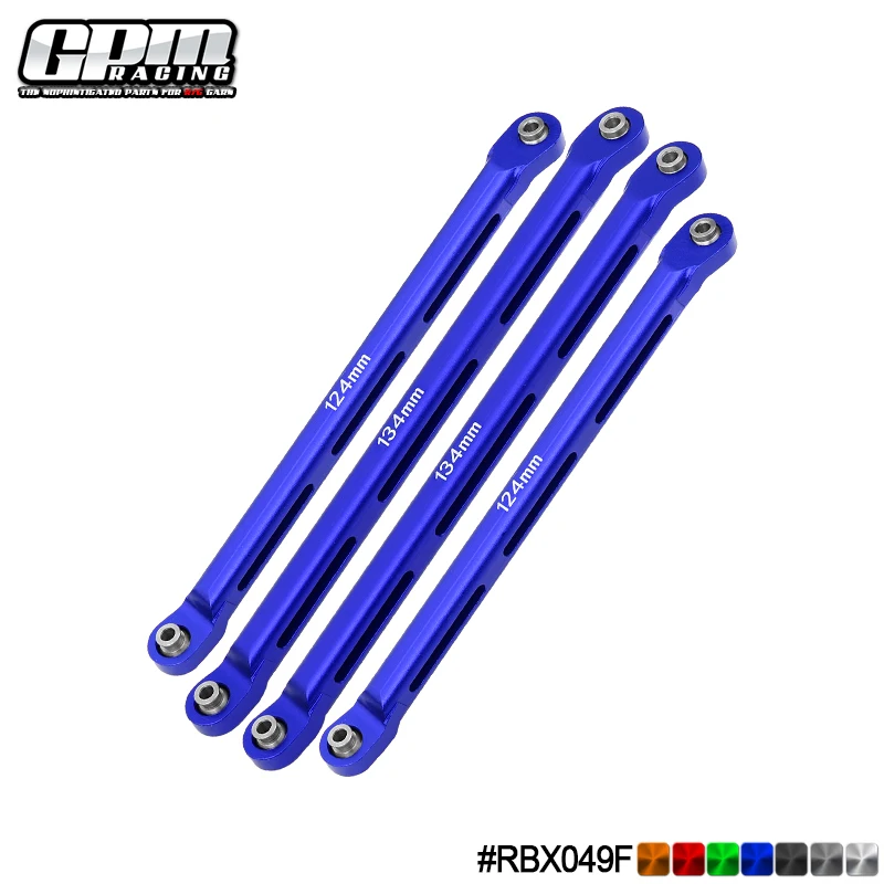 GPM Alloy Front Upper & Lower Chassis Links Parts Tree For AXIAL 1/10 RBX10 Ryft