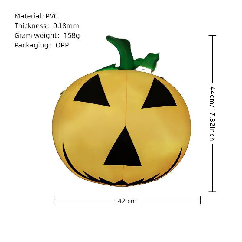 نفخ هالوين مرعبة العين مضيئة حديقة الطرف الديكور البلاستيكية معلقة هالوين حزب بار مسكون ديكورات منزلية