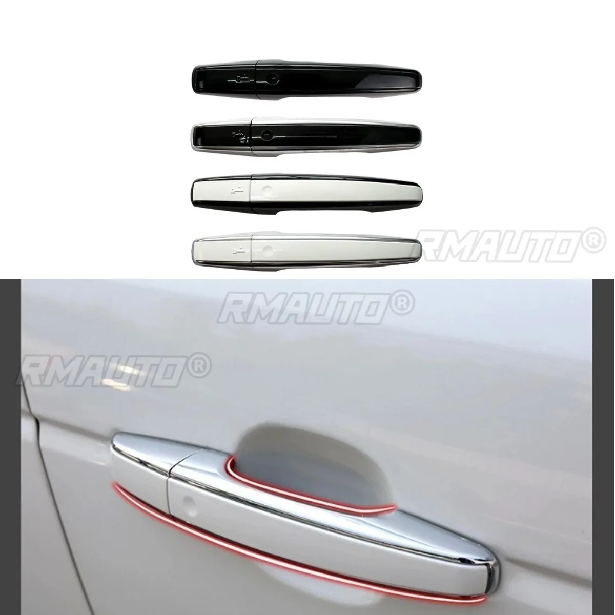 

Car Door Handle Cover Trim Door Handle Cover For Land Rover Range Rover Executive Sport Discovery 5 2013-2022 Car Accessories