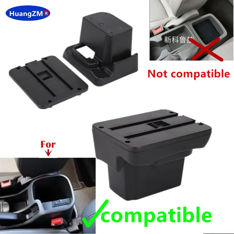 Car Armrest Box for Chevrolet Cruze and Holden Cruze 2009-2015 Centre Storage Box with USB Port Retrofit Accessory