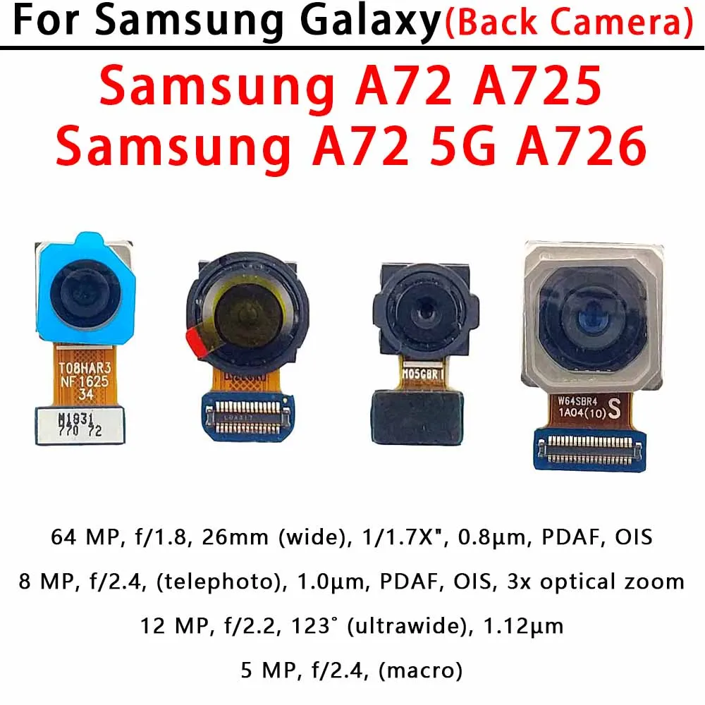 Everything You Need to Know About the Rear Back Camera for Samsung Galaxy A72 (Camera A72)