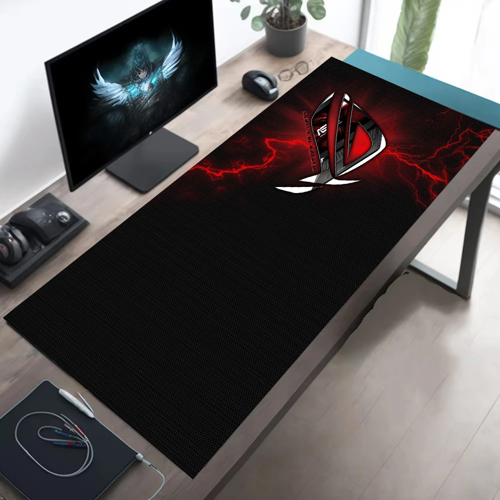 E-sports Large Size ASUS ROG Mouse Pad Desk Mat Mousepad Large Abstract Mouse Pad Gaming Deskmat Office Non-slip Carpet