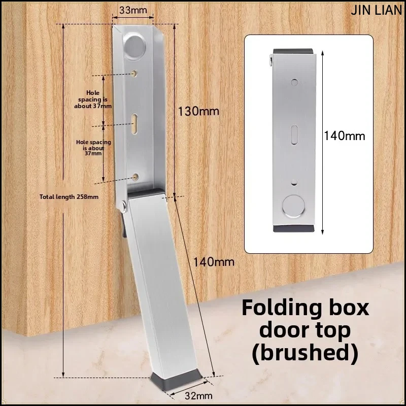 Stainless steel foot-mounted door arrester automatic door arrester safety windproof anti-slip card magnetic suction door clip