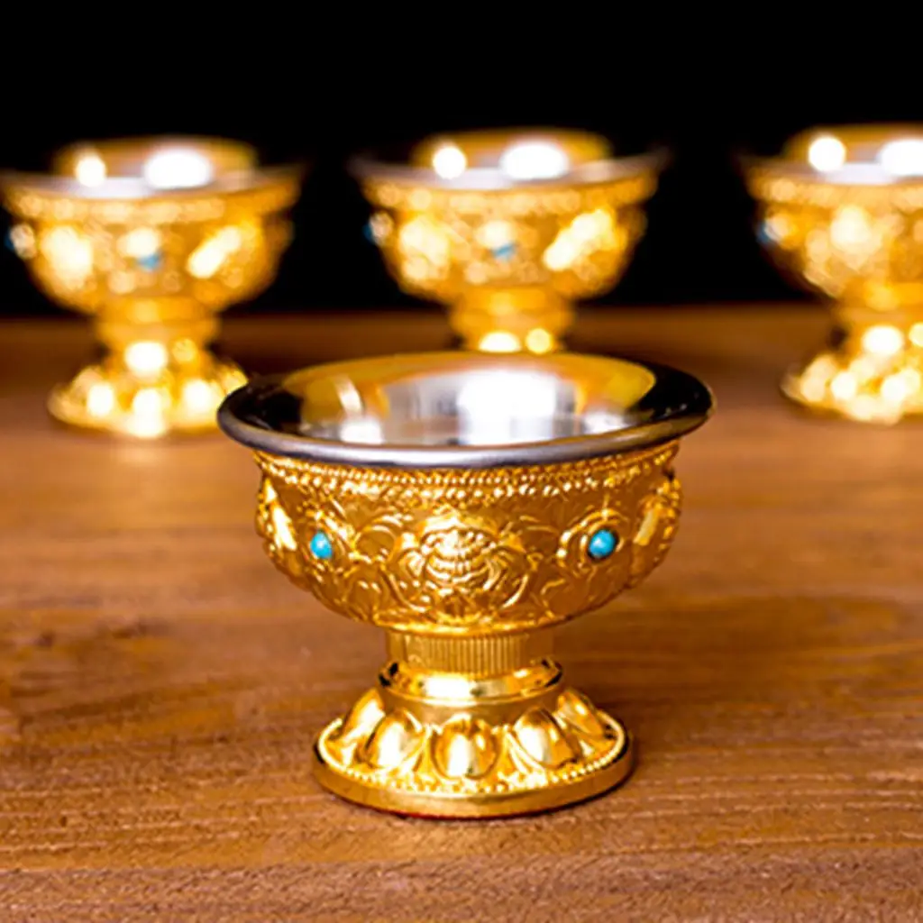 

Food Bowl Buddhist Temple Decoration Religious Ceremonial Fine Bowls