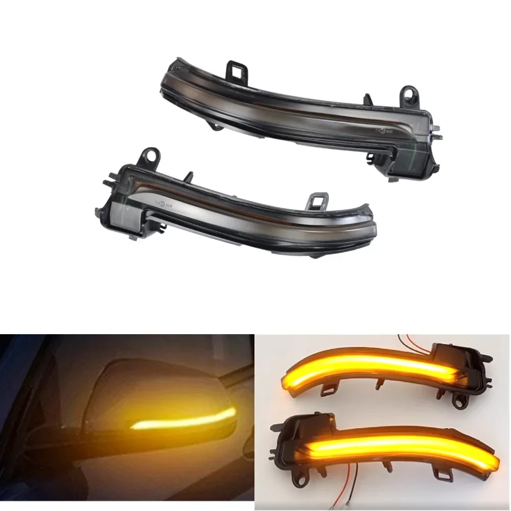 LED Dynamic Turn Signal Light Flowing Water Blinker Flashing Light For BMW X2 X1 F48 F49 1/2 series F45 F46 F52 Sedan 2016-