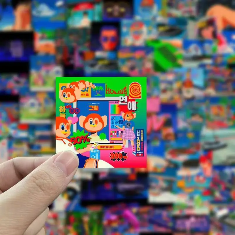 10/30/50 шт., наклейки в стиле граффити