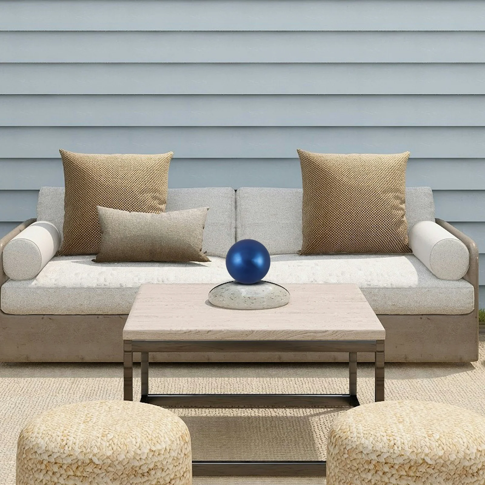 

120Mm Polished Gazing Ball Smooth Reflective Stainless Steel Garden Globe Ornament for Yard Lawn Decor Outdoor Decoration Shiny