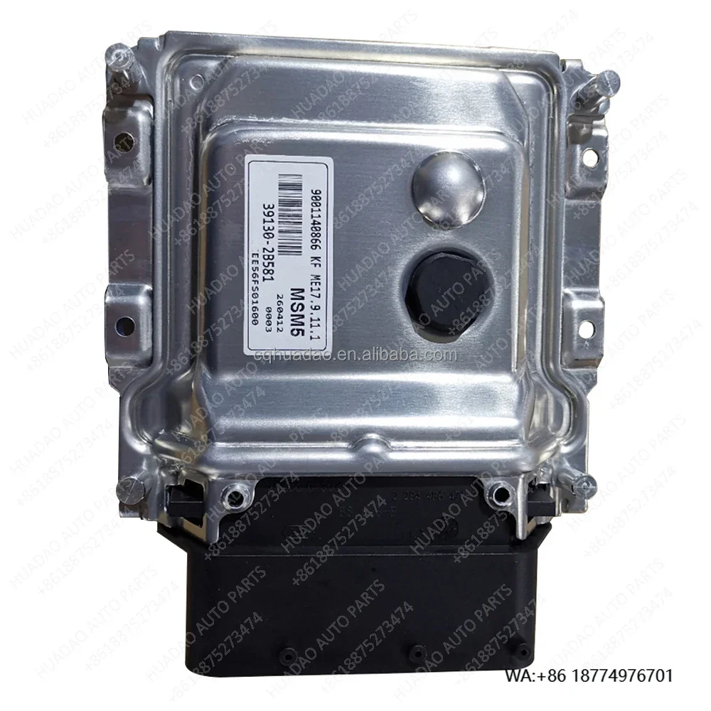 

New Car Engine Parts MSM5 Electronic Control Unit Computer Board ECU Applicable for Hyundai 39130-2B581 391302B581 ME17.9.11.1