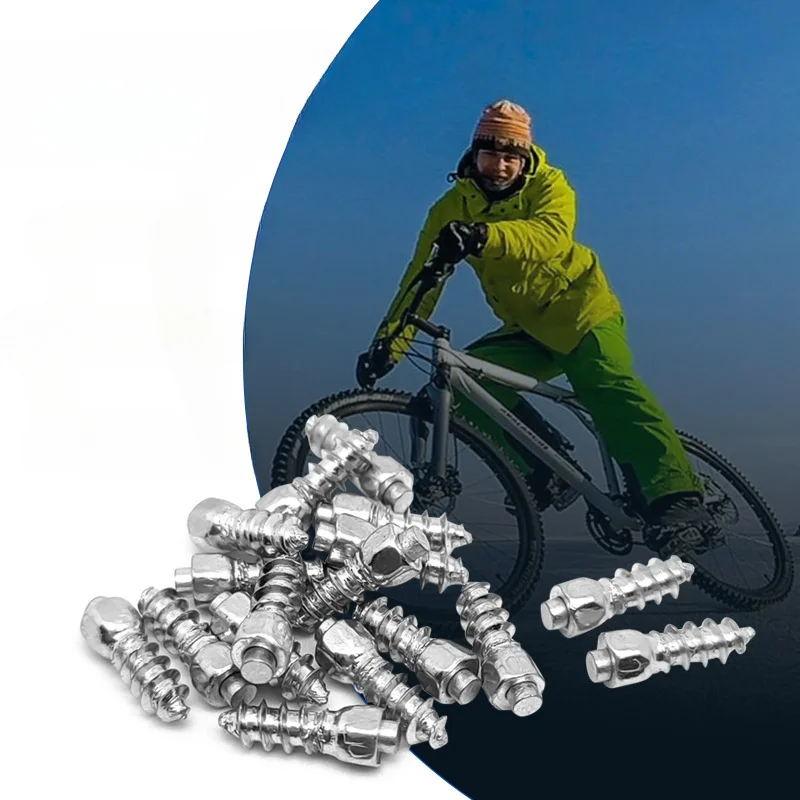 

50PCS Anti-Slip Snow Screw Stud, Car Off-Road Screw Tire Nail Anti-Slip Wheel Snow Anti Skid Ice Stud Tyre Spike