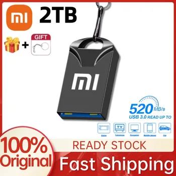 Xiaomi 2TB USB 3.0 Flash sürücü Iphone Ipad Android için 128GB kalem sürücü Pendrive USB3.0 OTG bellek sopa yıldırım IPhone 14 için